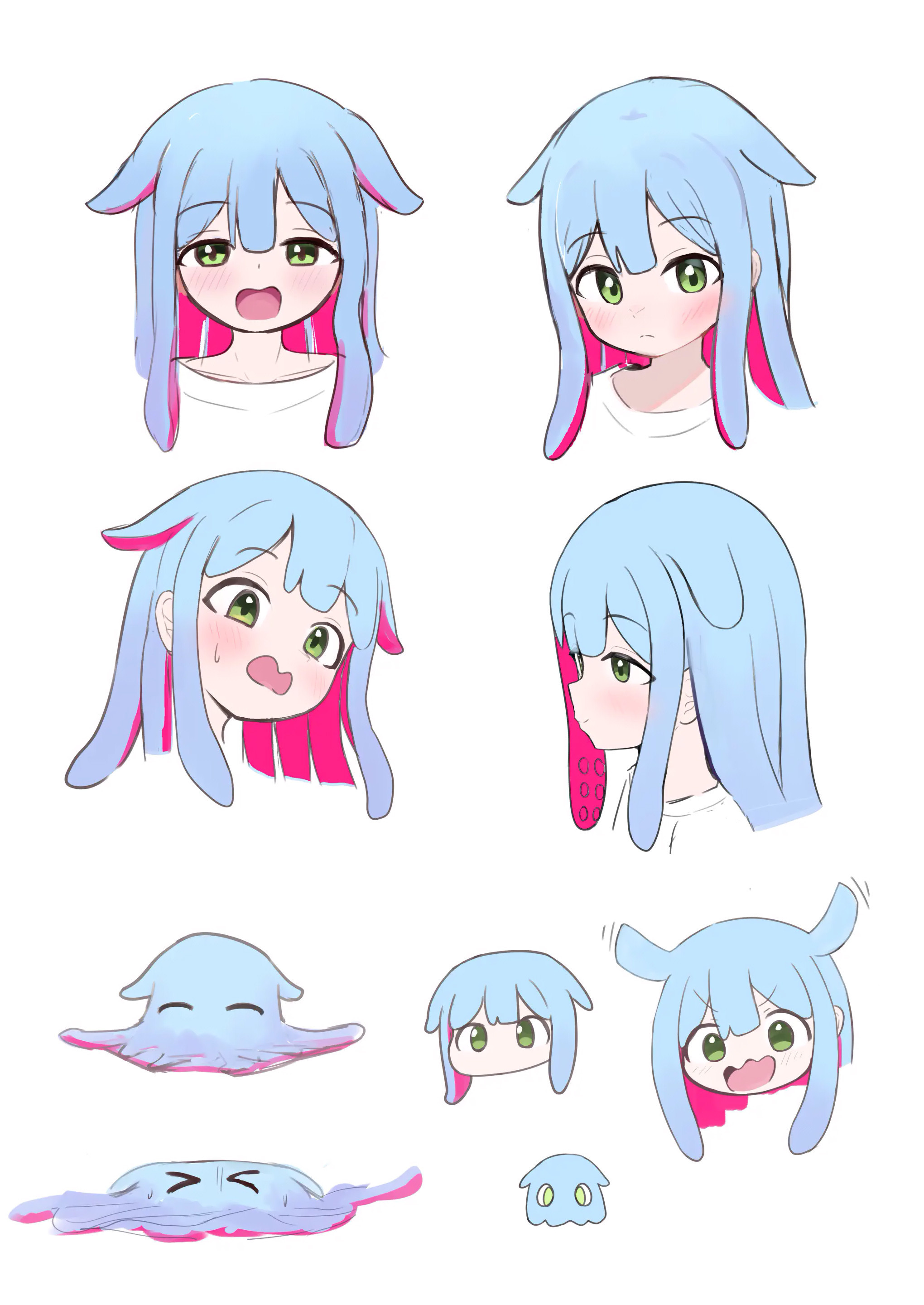 Takokko MennmeCyann! ~Shokusyu Musume Ni Shiboritorare Cyau Hanashi~ / Осьминожка Менме-чан ~История о том, как меня выжала девушка с тентаклями~ | Страница 27